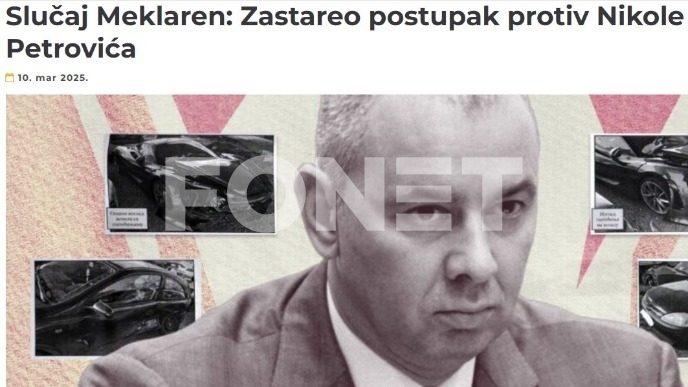 Zastareo postupak za "meklaren"